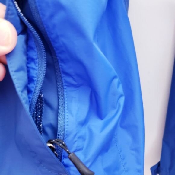 Cabela's Packable Lightweight Windbreaker Blue Size Med - Picture 6 of 10